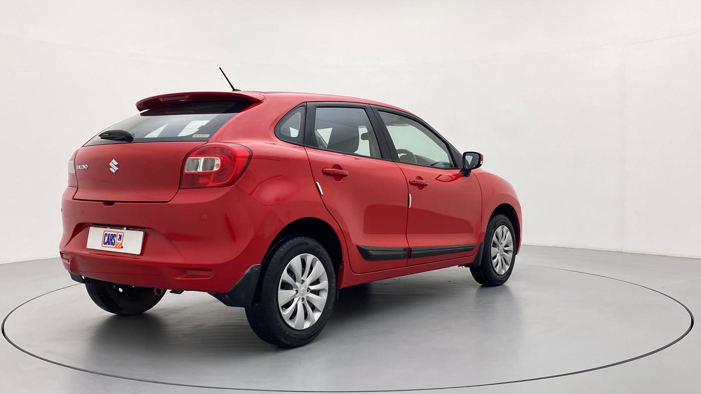 2017 Maruti Baleno DELTA 1.2 K12, Petrol, Manual, 9,209 km, Right Back Diagonal