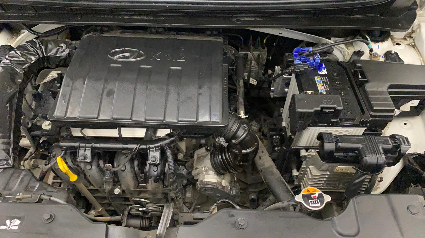 2023 Hyundai EXTER SX(O) 1.2 AMT, Petrol, Automatic, 31,536 km, Engine View - Left