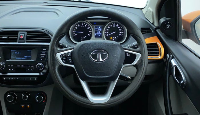 2017 Tata Tiago XZA PETROL, Petrol, Automatic, 79,478 km, Steering Wheel Close Up