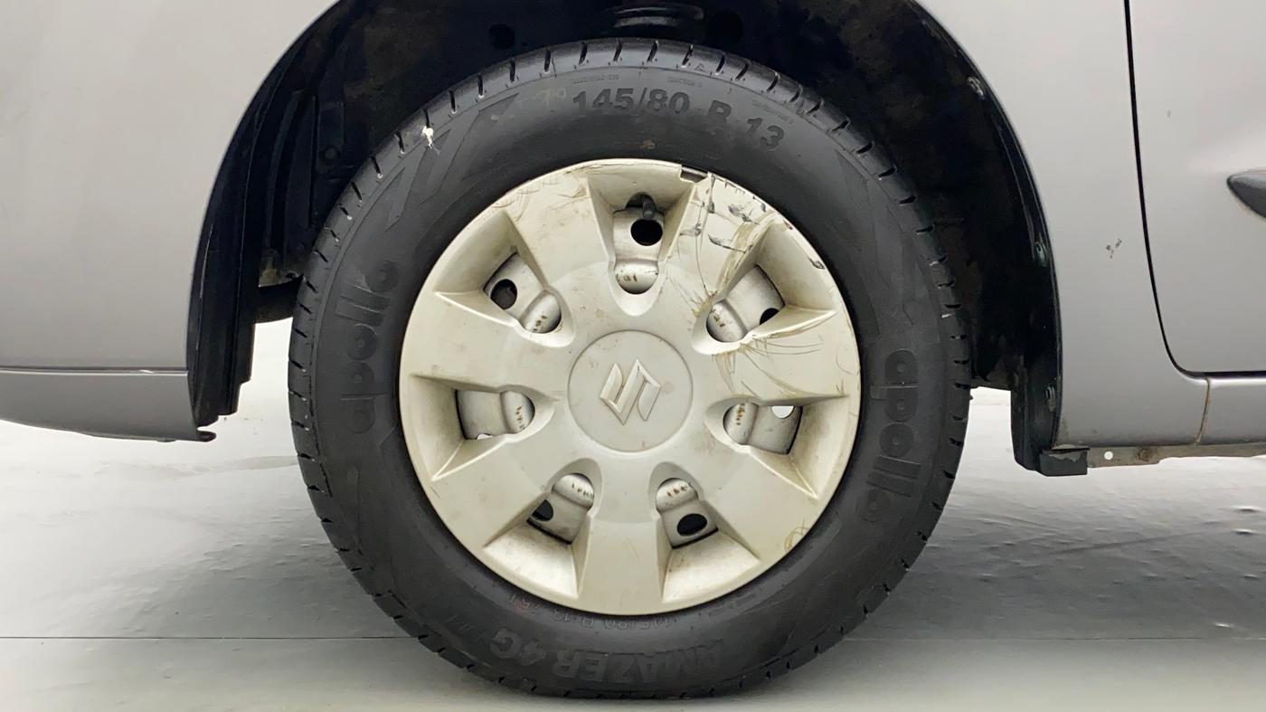2012 Maruti Wagon R 1.0 LXI, Petrol, Manual, 35,307 km, Left Front Wheel