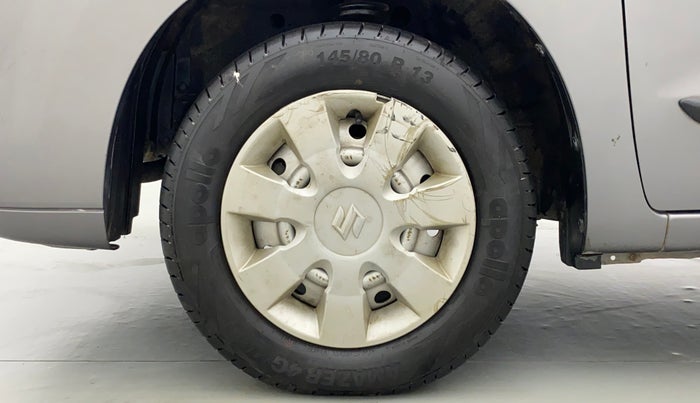 2012 Maruti Wagon R 1.0 LXI, Petrol, Manual, 35,307 km, Left Front Wheel