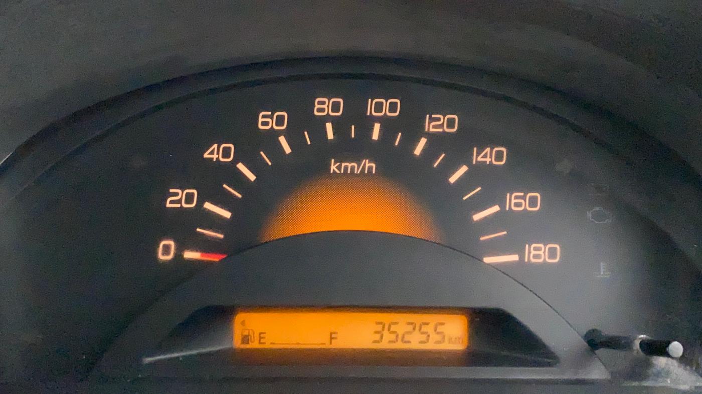 2012 Maruti Wagon R 1.0 LXI, Petrol, Manual, 35,307 km, Odometer Image