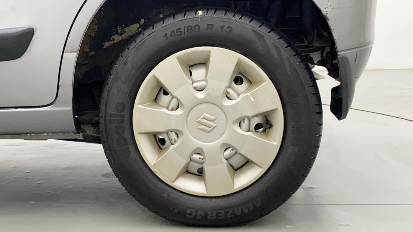 2012 Maruti Wagon R 1.0 LXI, Petrol, Manual, 35,307 km, Left Rear Wheel