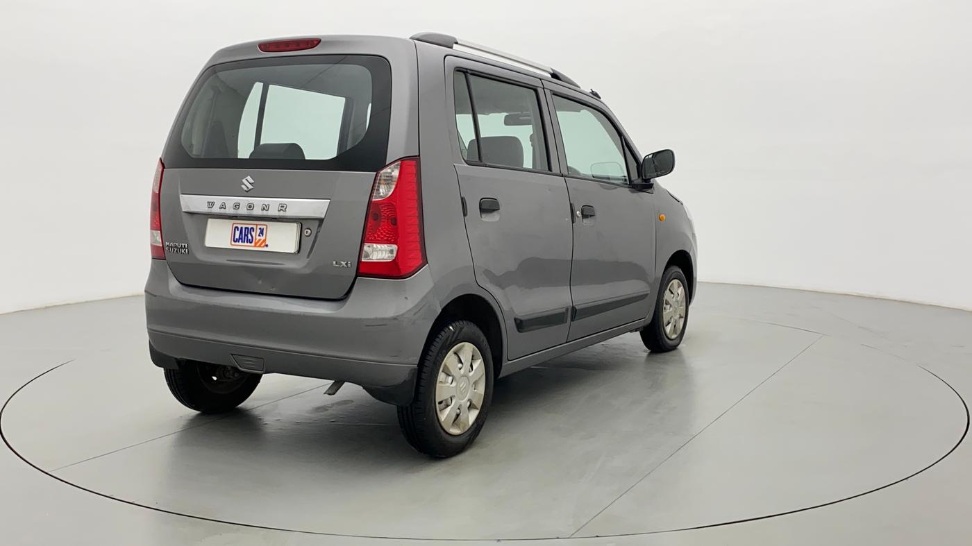 2012 Maruti Wagon R 1.0 LXI, Petrol, Manual, 35,307 km, Right Back Diagonal