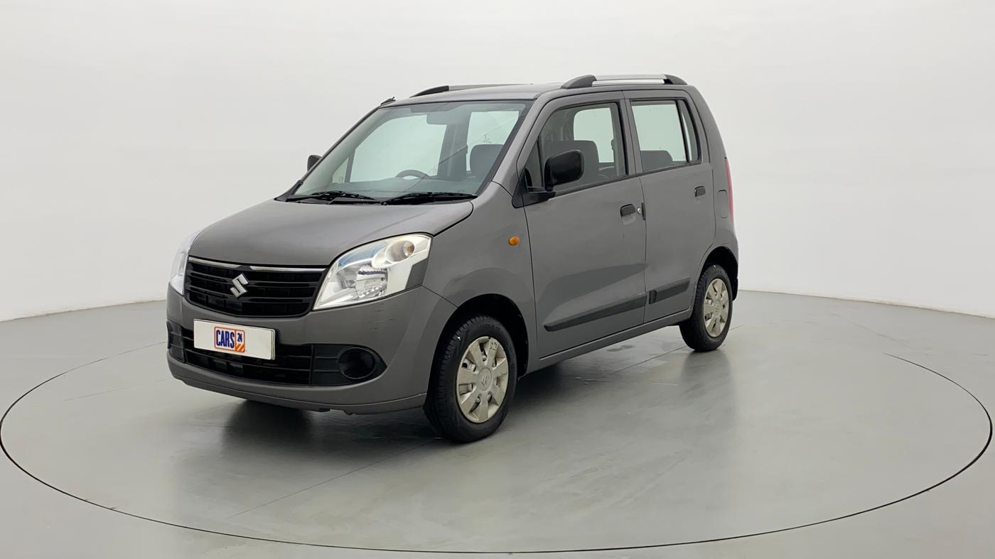 2012 Maruti Wagon R 1.0 LXI, Petrol, Manual, 35,307 km, Left Front Diagonal