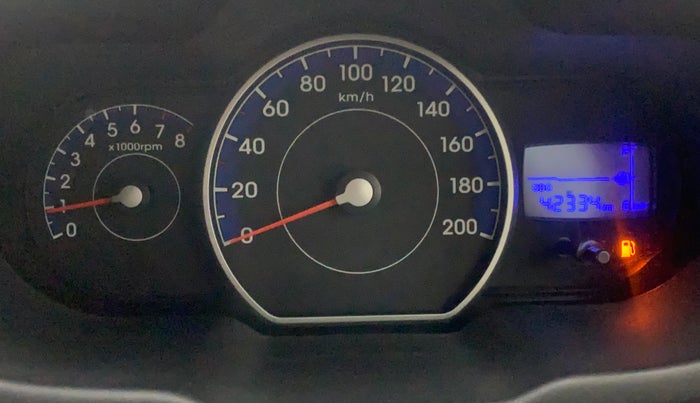 2012 Hyundai i10 SPORTZ 1.2, Petrol, Manual, 42,334 km, Odometer Image