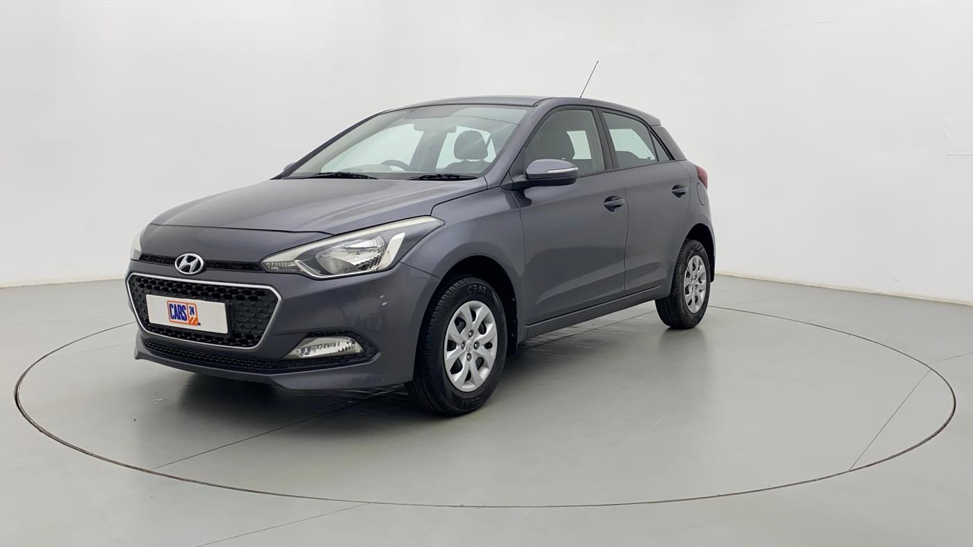 2017 Hyundai Elite i20 SPORTZ 1.4, Diesel, Manual, 73,167 km, Left Front Diagonal (45- Degree) View