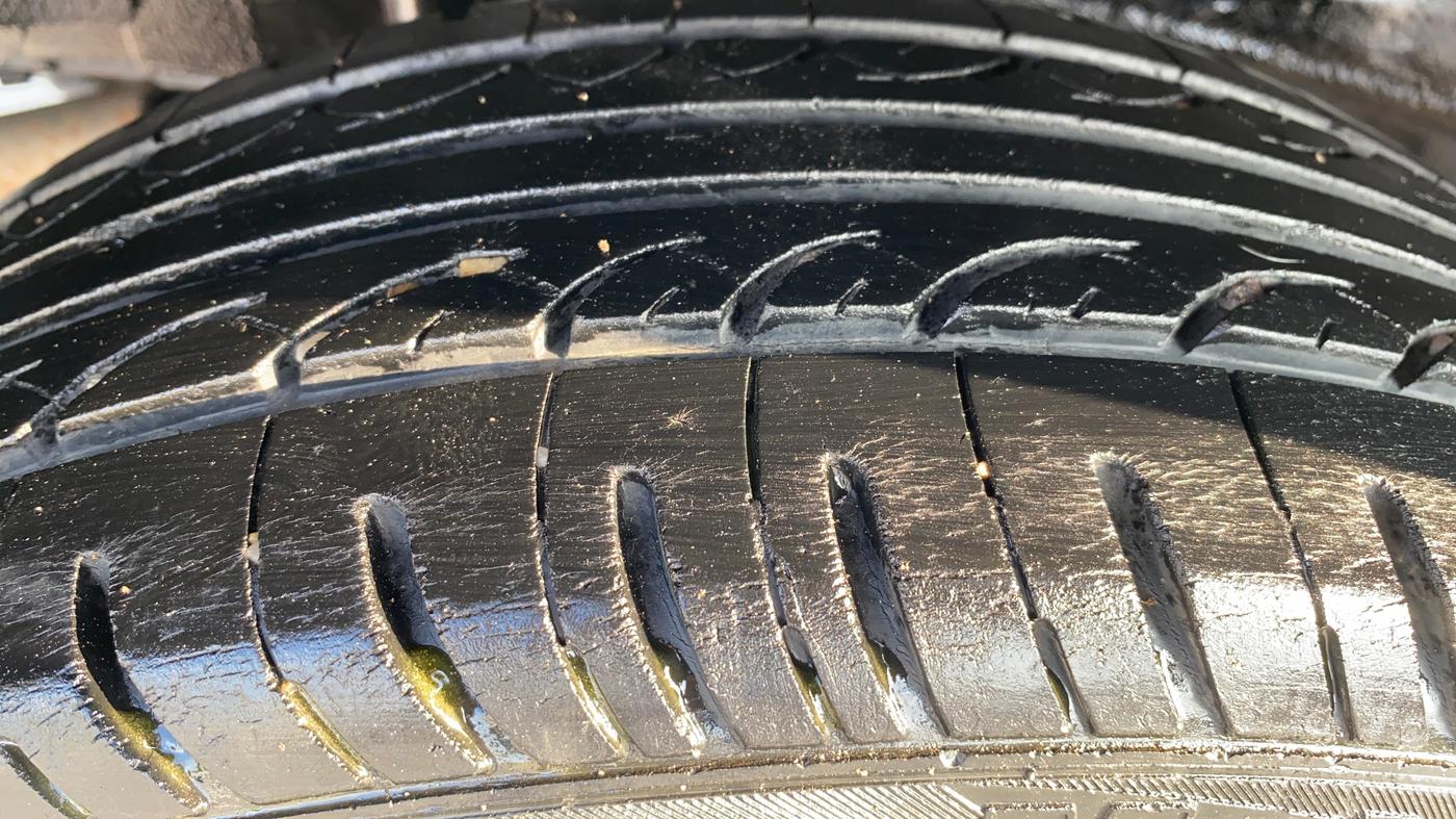 2020 Honda Amaze 1.2L I-VTEC E, Petrol, Manual, 42,124 km, Right Rear Tyre Tread