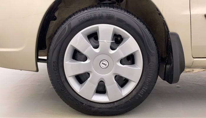 2009 Maruti Zen Estilo VXI, Petrol, Manual, 44,859 km, Left Front Wheel