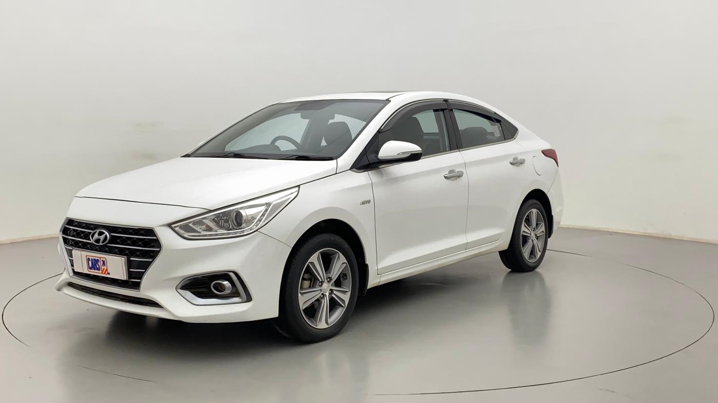 2019 Hyundai Verna 1.6 SX VTVT AT (O), Petrol, Automatic, 45,066 km, Left Front Diagonal