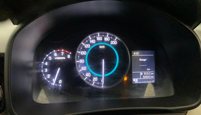 2019 Maruti IGNIS DELTA 1.2, Petrol, Manual, 64,020 km, Odometer Image