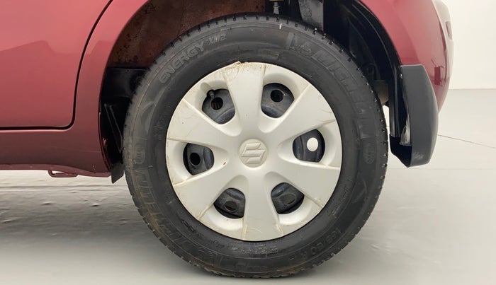 2010 Maruti Ritz VXI ABS, Petrol, Manual, 1,43,381 km, Left Rear Wheel