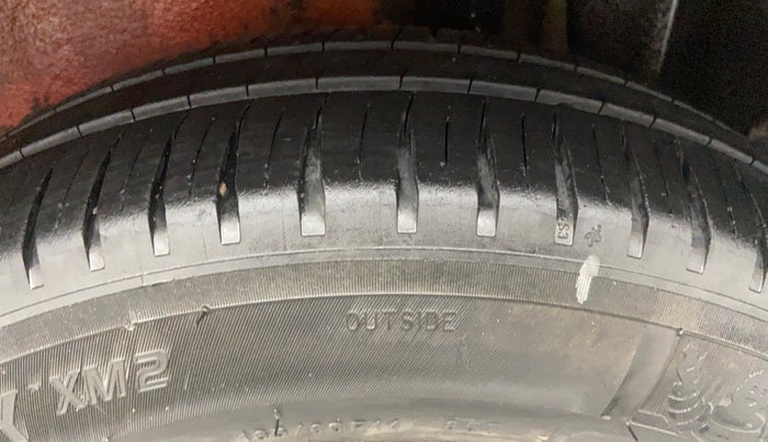 2010 Maruti Ritz VXI ABS, Petrol, Manual, 1,43,381 km, Left Rear Tyre Tread