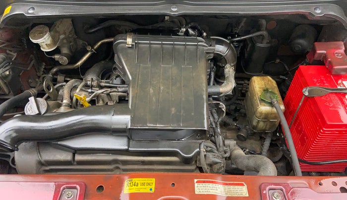 2010 Maruti Ritz VXI ABS, Petrol, Manual, 1,43,381 km, Open Bonet