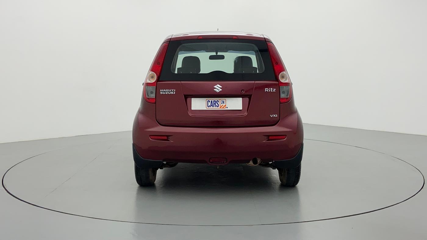 2010 Maruti Ritz VXI ABS, Petrol, Manual, 1,43,381 km, Back/Rear