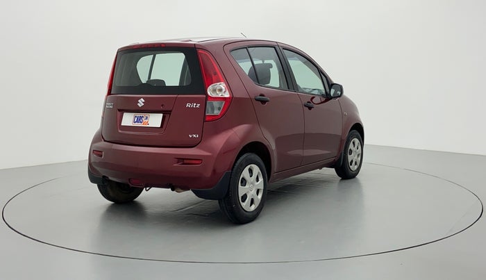 2010 Maruti Ritz VXI ABS, Petrol, Manual, 1,43,381 km, Right Back Diagonal