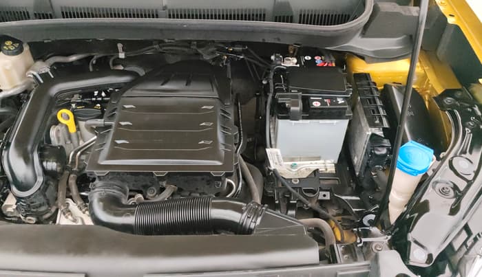 2022 Volkswagen TAIGUN TOPLINE 1.0 TSI AT, Petrol, Automatic, 28,405 km, Engine View - Left