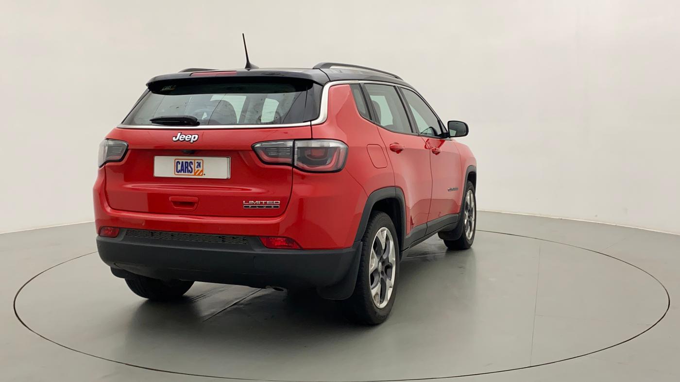 2019 Jeep Compass LIMITED PLUS PETROL AT, Petrol, Automatic, 51,488 km, Right Back Diagonal