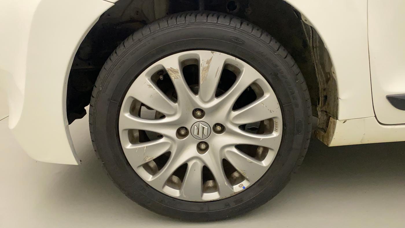 2017 Maruti Baleno ZETA CVT PETROL 1.2, Petrol, Automatic, 77,650 km, Left Front Wheel