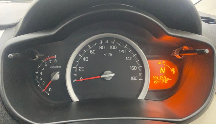 2018 Maruti Celerio ZXI AMT (O), Petrol, Automatic, 43,154 km, Odometer Image