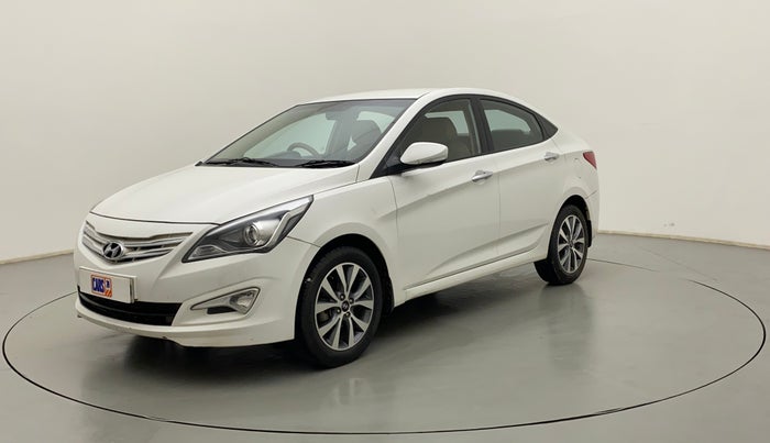 2016 Hyundai Verna FLUIDIC 4S 1.6 VTVT SX, Petrol, Manual, 1,04,996 km, Left Front Diagonal