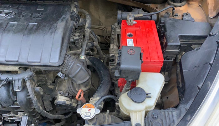 2015 Hyundai Grand i10 ASTA AT 1.2 KAPPA VTVT, Petrol, Automatic, 62,331 km, Engine View - Left