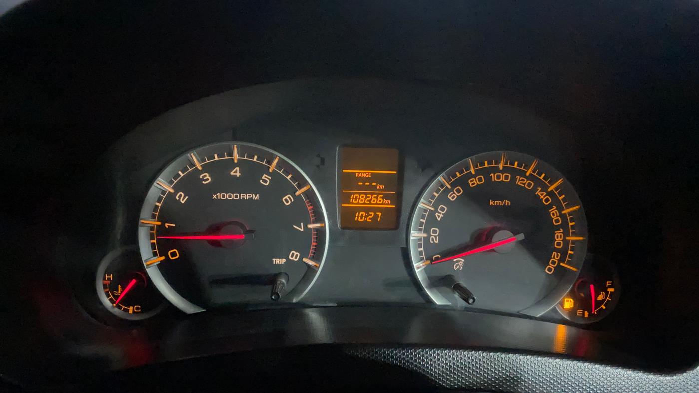 2016 Maruti Swift Dzire VXI, Petrol, Manual, 1,08,263 km, Odometer Image
