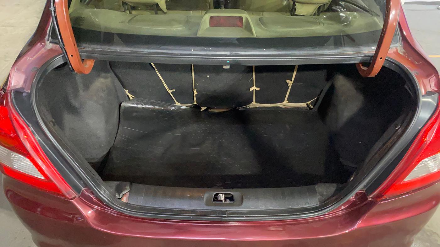 2016 Maruti Swift Dzire VXI, Petrol, Manual, 1,08,263 km, Boot Inside