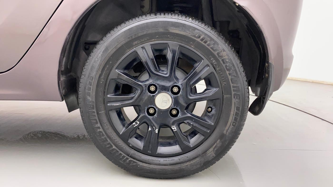 2018 Tata Tiago XZA PETROL, Petrol, Automatic, 38,691 km, Left Rear Wheel