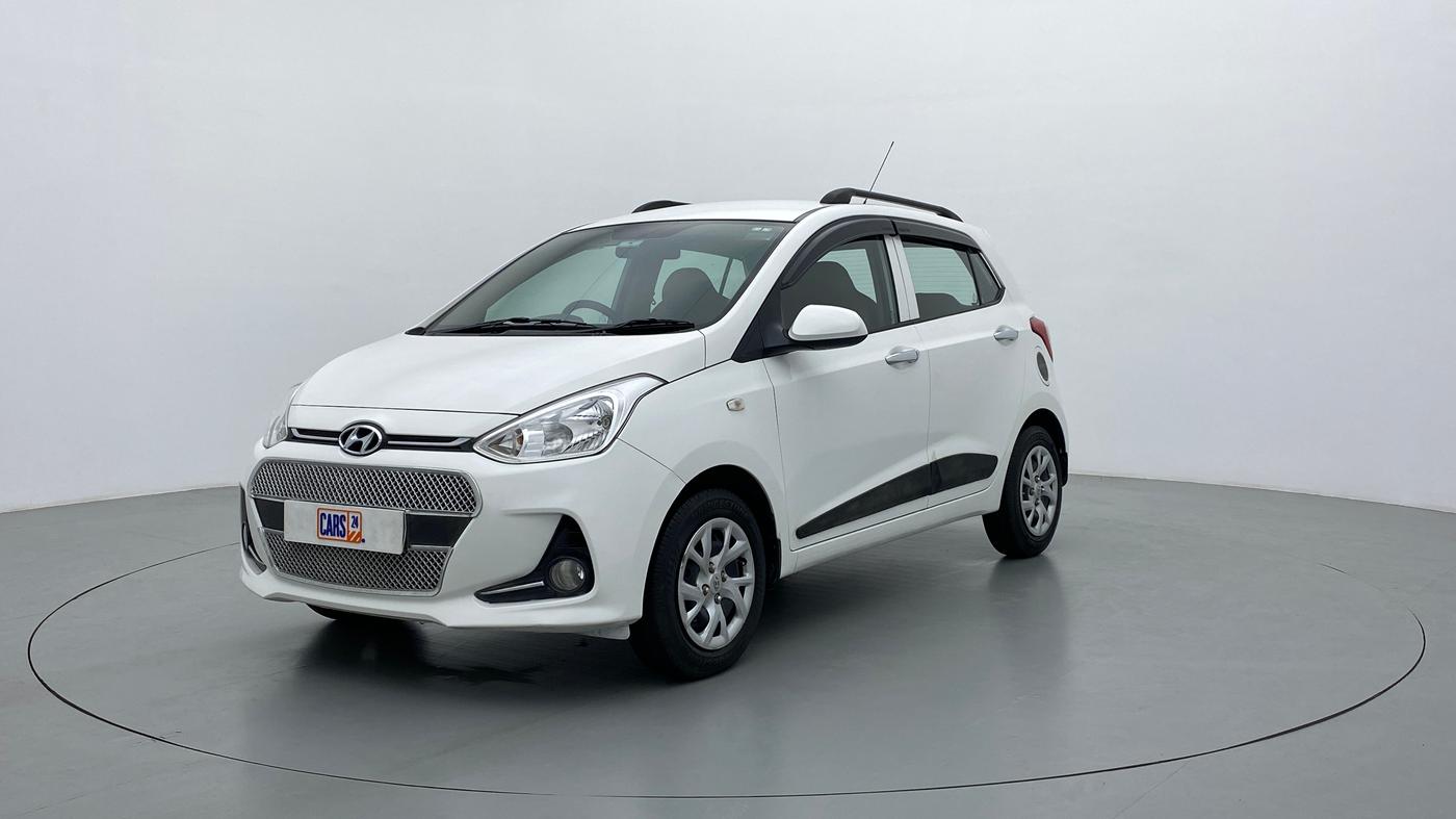 2017 Hyundai Grand i10 SPORTS 1.2 VTVT, Petrol, Manual, 26,693 km, Left Front Diagonal