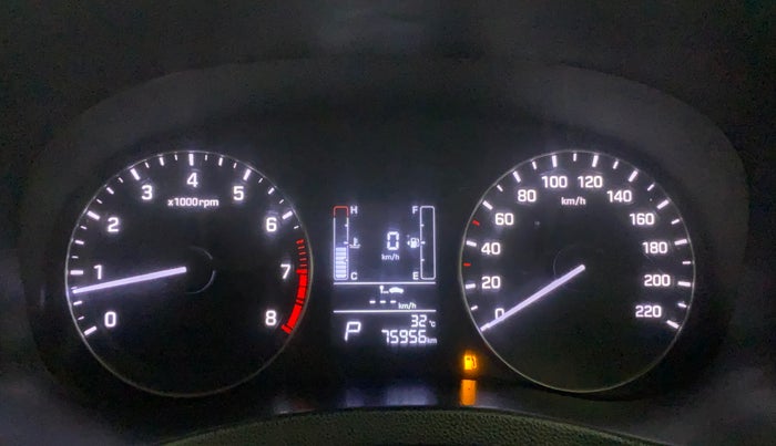 2016 Hyundai Creta SX PLUS AT 1.6 PETROL, Petrol, Automatic, 75,908 km, Odometer Image