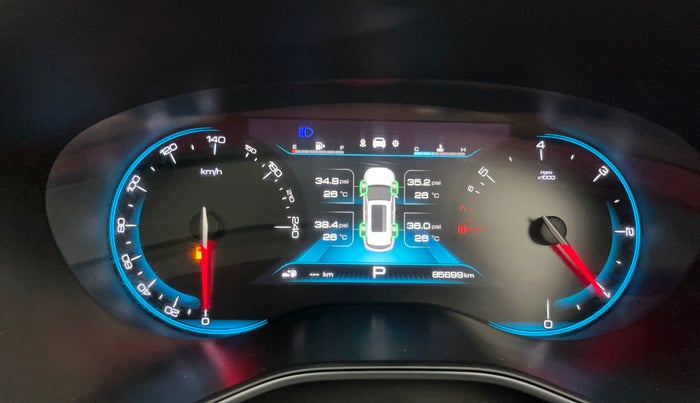 2021 MG HECTOR PLUS SHARP 1.5 PETROL TURBO CVT 6-STR, Petrol, Automatic, 85,694 km, Odometer Image