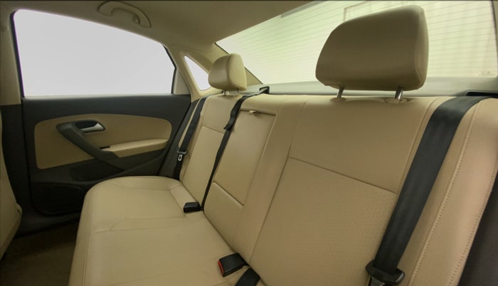 2016 Volkswagen Vento HIGHLINE PETROL AT, Petrol, Automatic, 73,736 km, Right Side Rear Door Cabin