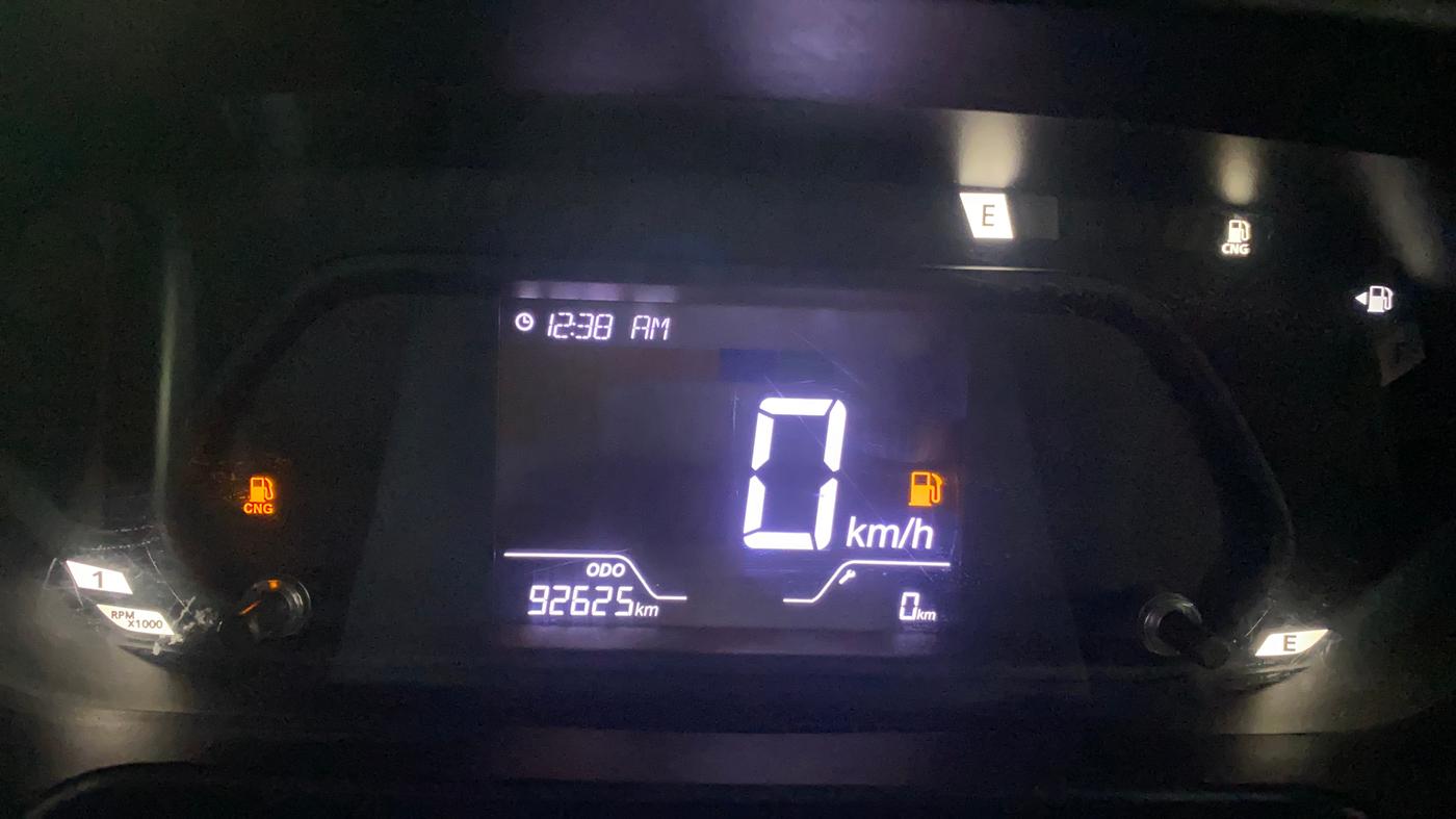 2024 Tata PUNCH ADVENTURE MT CNG , CNG, Manual, 92,667 km, Odometer Image