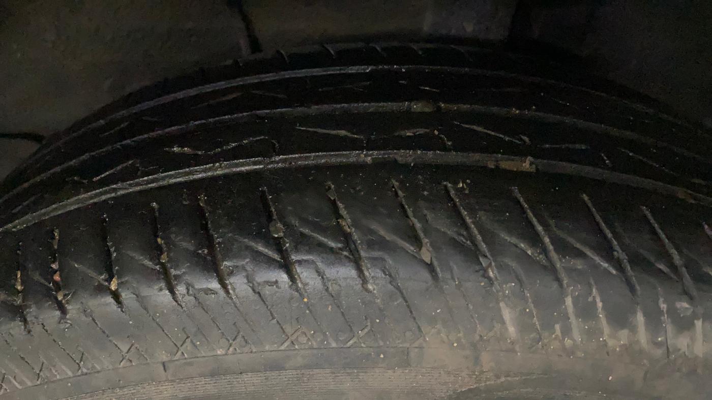 2024 Tata PUNCH ADVENTURE MT CNG , CNG, Manual, 92,667 km, Left Rear Tyre Tread