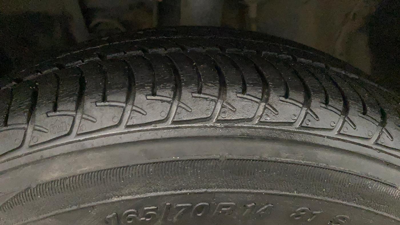 2019 Datsun Go T(O), Petrol, Manual, 45,866 km, Left Front Tyre Tread