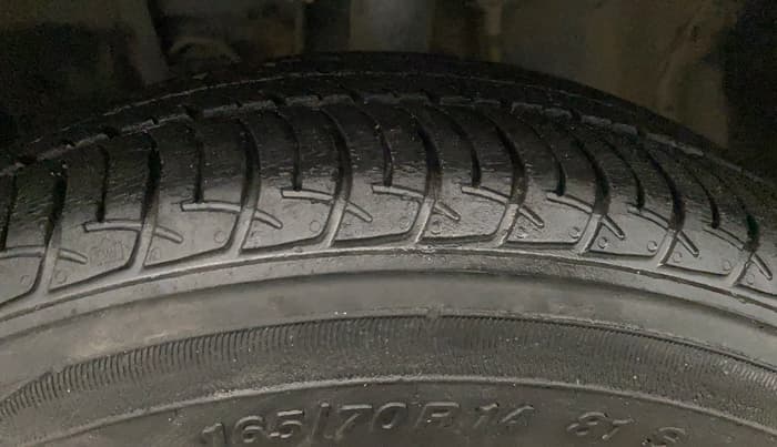 2019 Datsun Go T(O), Petrol, Manual, 45,866 km, Left Front Tyre Tread