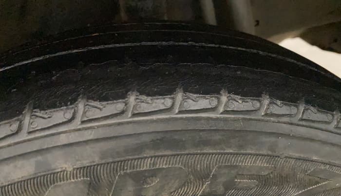 2019 Datsun Go T(O), Petrol, Manual, 45,866 km, Left Rear Tyre Tread