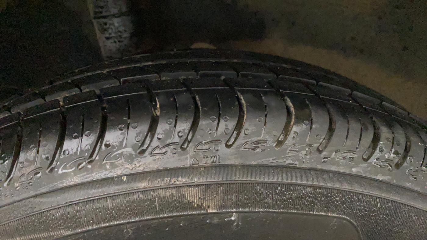 2019 Datsun Go T(O), Petrol, Manual, 45,866 km, Right Rear Tyre Tread