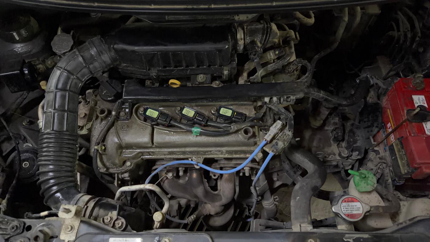 2021 Maruti New Wagon-R LXI 1.0, Petrol, Manual, 56,401 km, Engine View