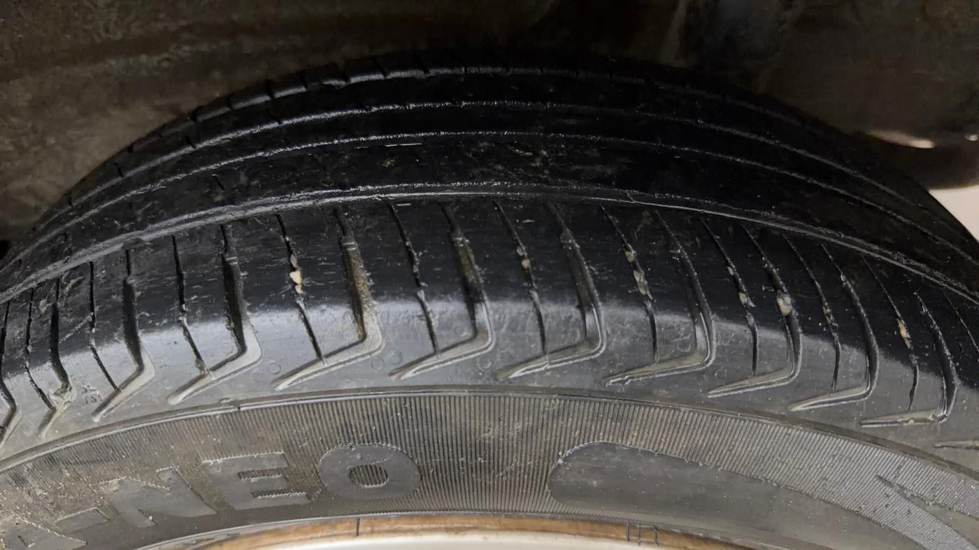 2021 Maruti New Wagon-R LXI 1.0, Petrol, Manual, 56,401 km, Left Rear Tyre Tread
