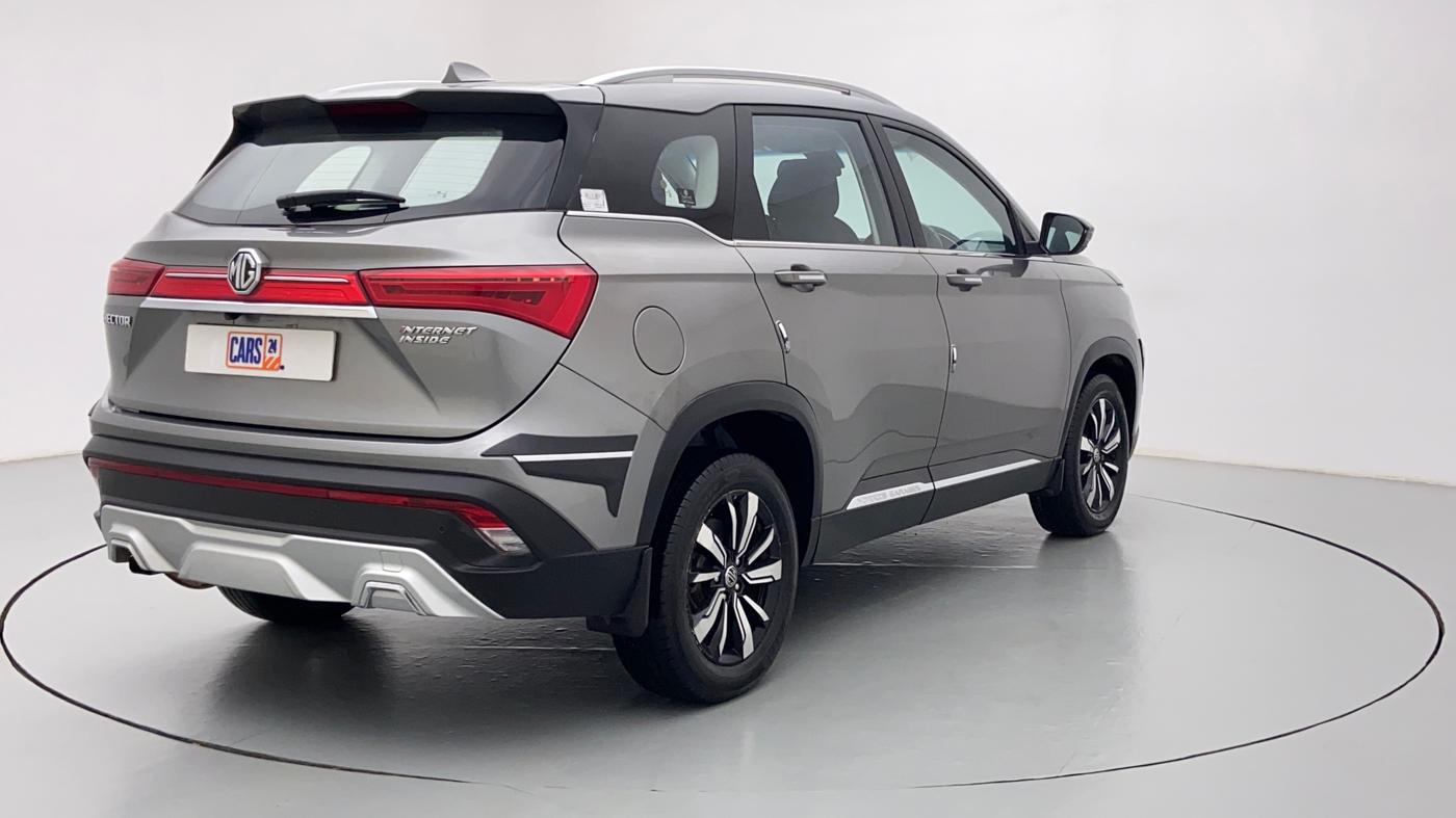 2019 MG HECTOR SHARP DCT PETROL, Petrol, Automatic, 7,432 km, Right Back Diagonal