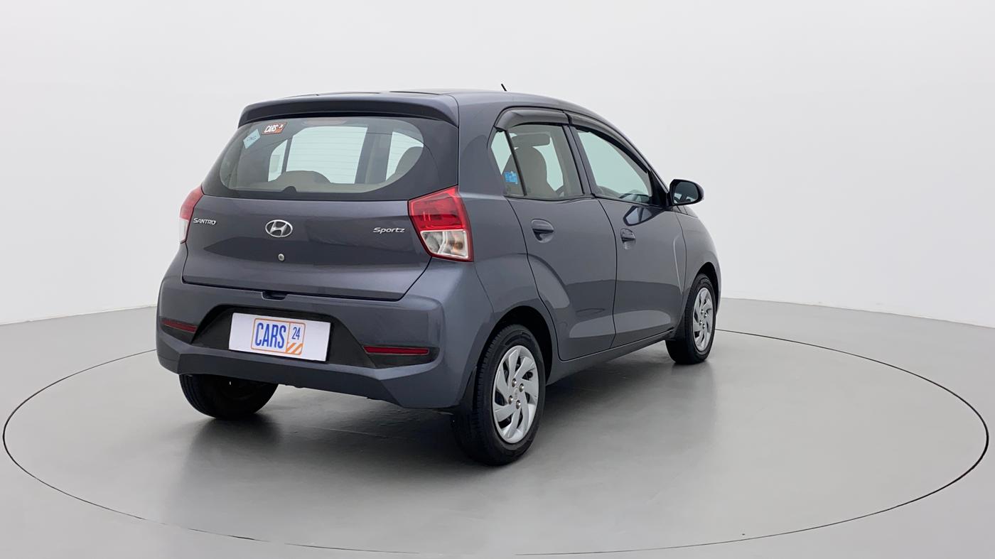 2019 Hyundai NEW SANTRO SPORTZ CNG, CNG, Manual, 37,087 km, Right Back Diagonal