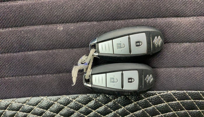 2018 Maruti Baleno ALPHA CVT PETROL 1.2, Petrol, Automatic, 99,842 km, Key Close Up
