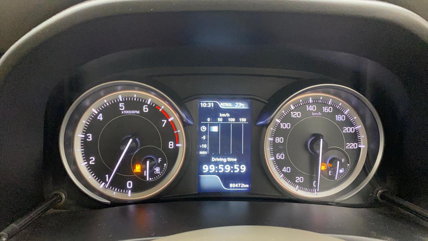 2023 Maruti Ertiga ZXI (O) CNG, CNG, Manual, 80,552 km, Odometer Image