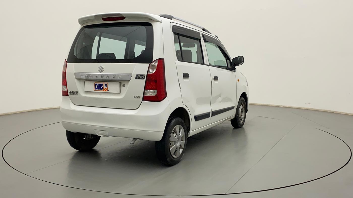 2017 Maruti Wagon R 1.0 LXI CNG, CNG, Manual, 71,906 km, Right Back Diagonal