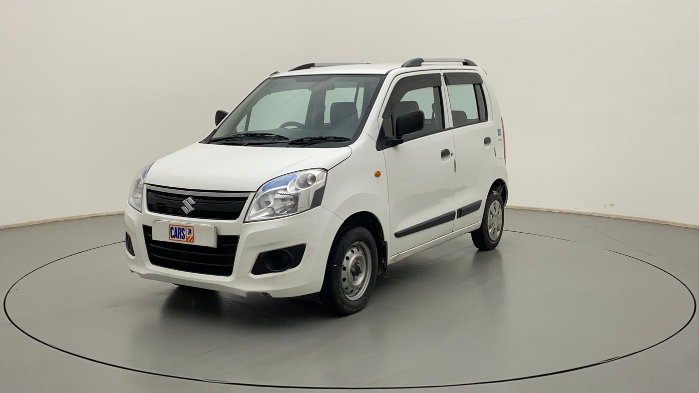 2017 Maruti Wagon R 1.0 LXI CNG, CNG, Manual, 71,906 km, Left Front Diagonal