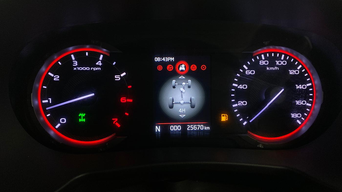 2023 Mahindra Thar LX HT PETROL 4WD MT, Petrol, Manual, 25,666 km, Odometer Image