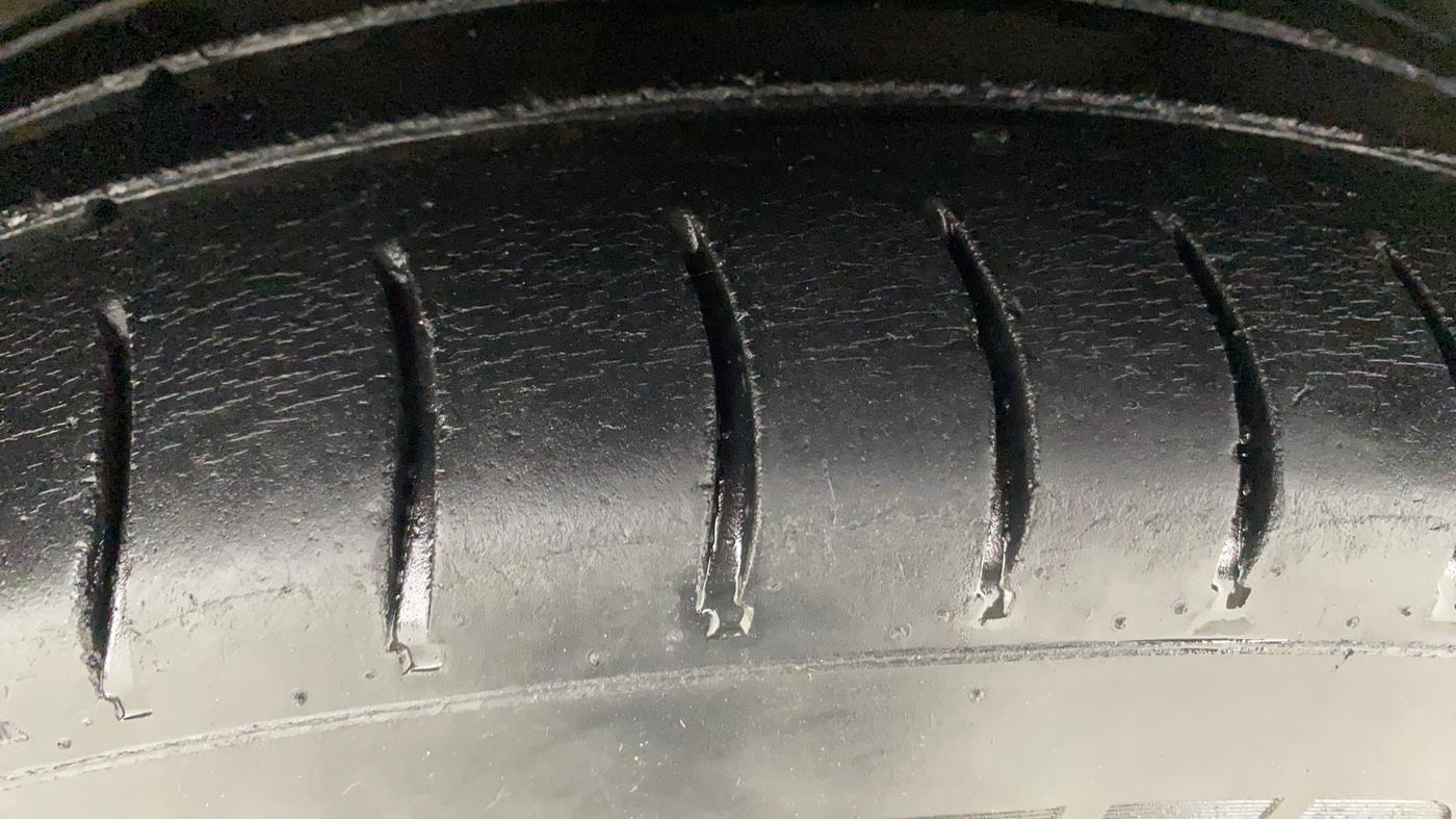 2018 Maruti Celerio X ZXI (O) AMT, Petrol, Automatic, 1,03,011 km, Left Front Tyre Tread