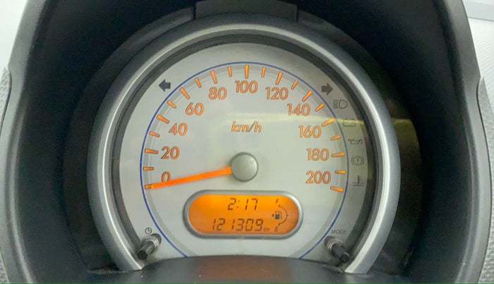 2012 Maruti Ritz LXI, Petrol, Manual, 1,21,307 km, Odometer Image